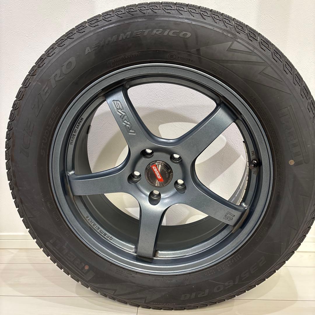 RAYS グラムライツ57CR 18インチ 4本 スタッドレス