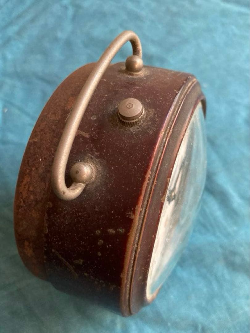 アンティーク　フランス　JAZ 目覚まし時計　稼働品