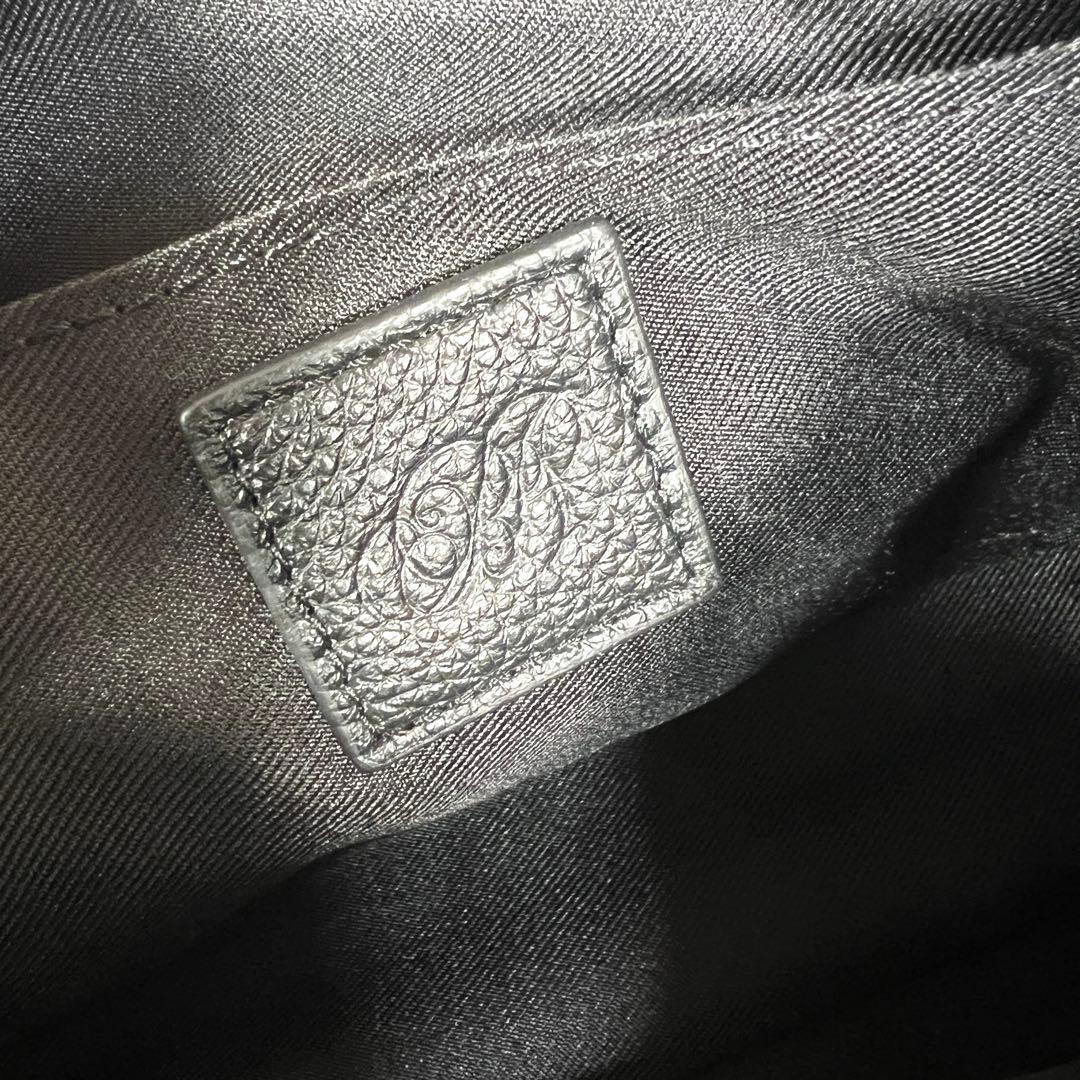 極美品✨　BEARDSLEYビアズリー　ドットボディバッグ　ブラック