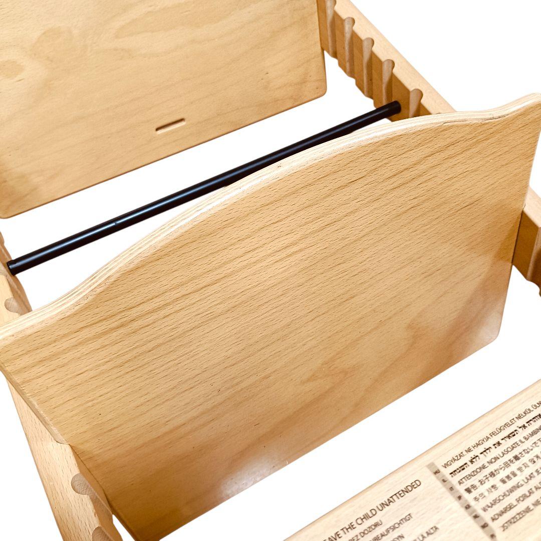 【組み立て不要】ストッケ トリップトラップ ナチュラル ベビーセット トレイ付