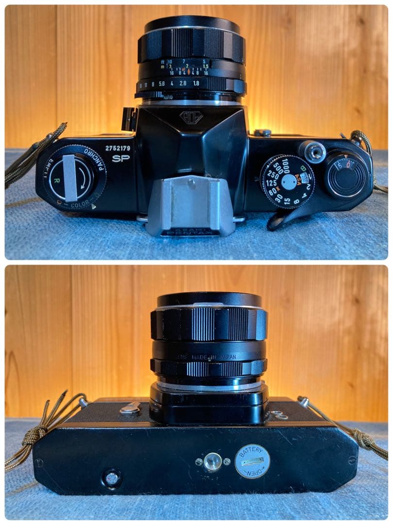 pentax sp 黒　フルセット★完動品＊美品＊初期保証付！★作例多数