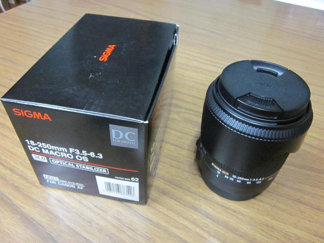 シグマ18-250mm F3.5-6.3 DC MACRO OS Canon