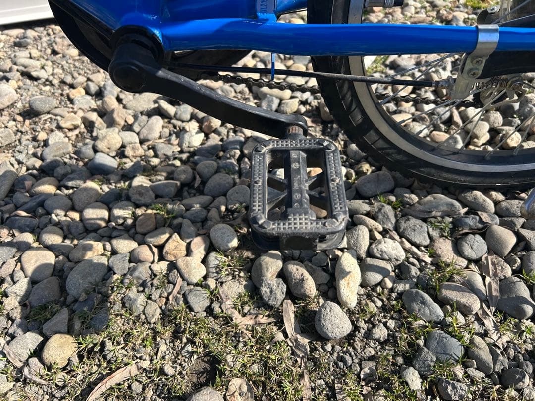 HUMMER 子供用自転車 青 前カゴ付き