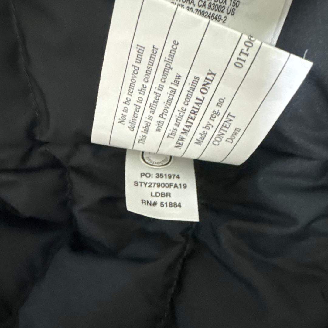 patagonia フード付きダウンジャケット ダークブラウン