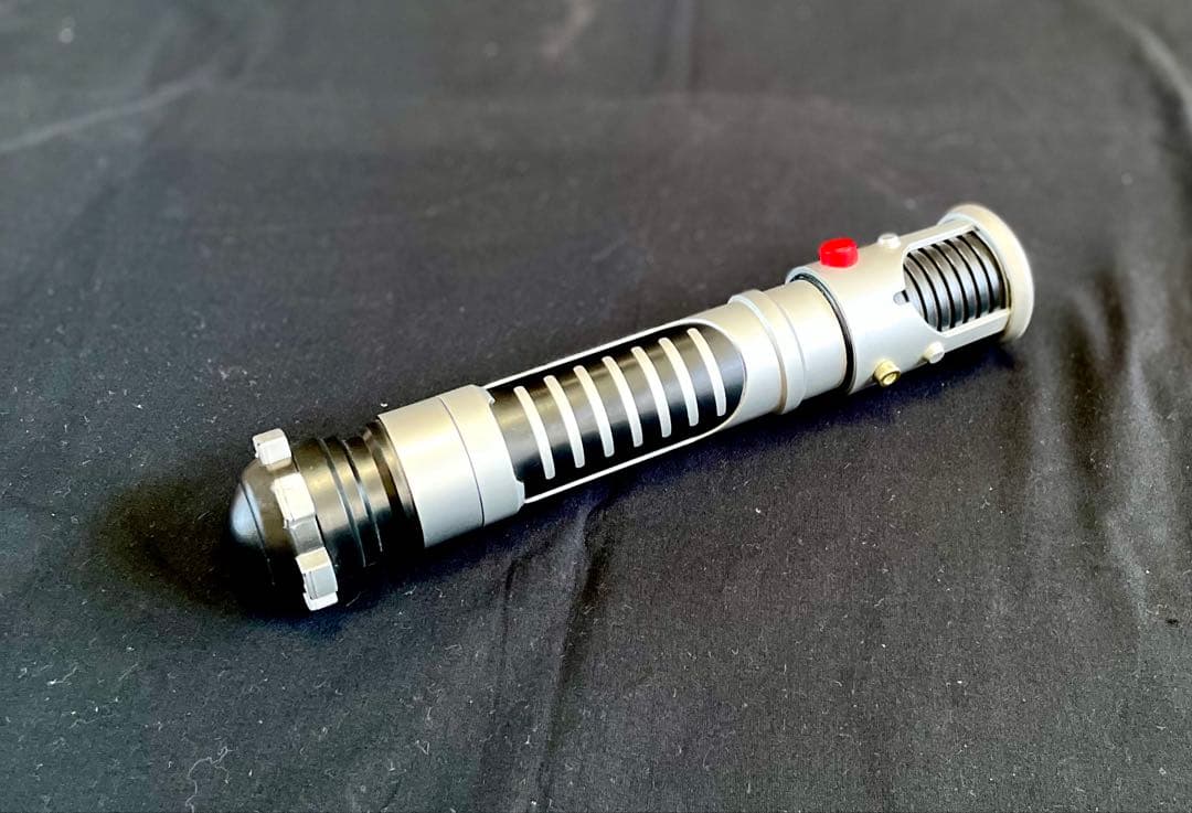 ★廃盤レア！STAR WARSオビワン ライトセイバー 伸縮式 電池式