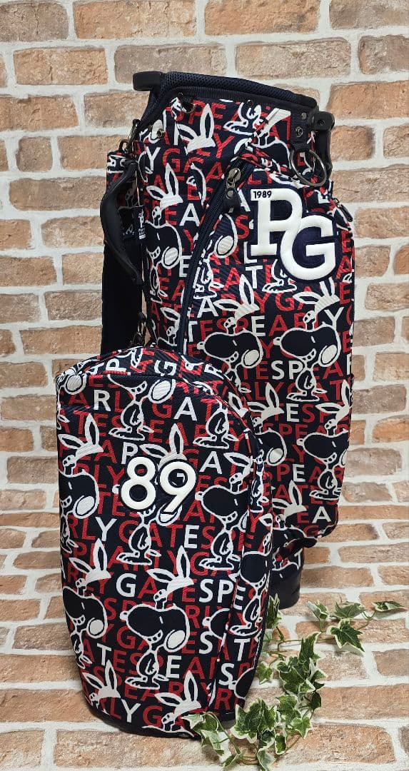 超美品　パーリーゲイツ♡超劇レア　キャディバック完売品　スヌーピーコラボ♡