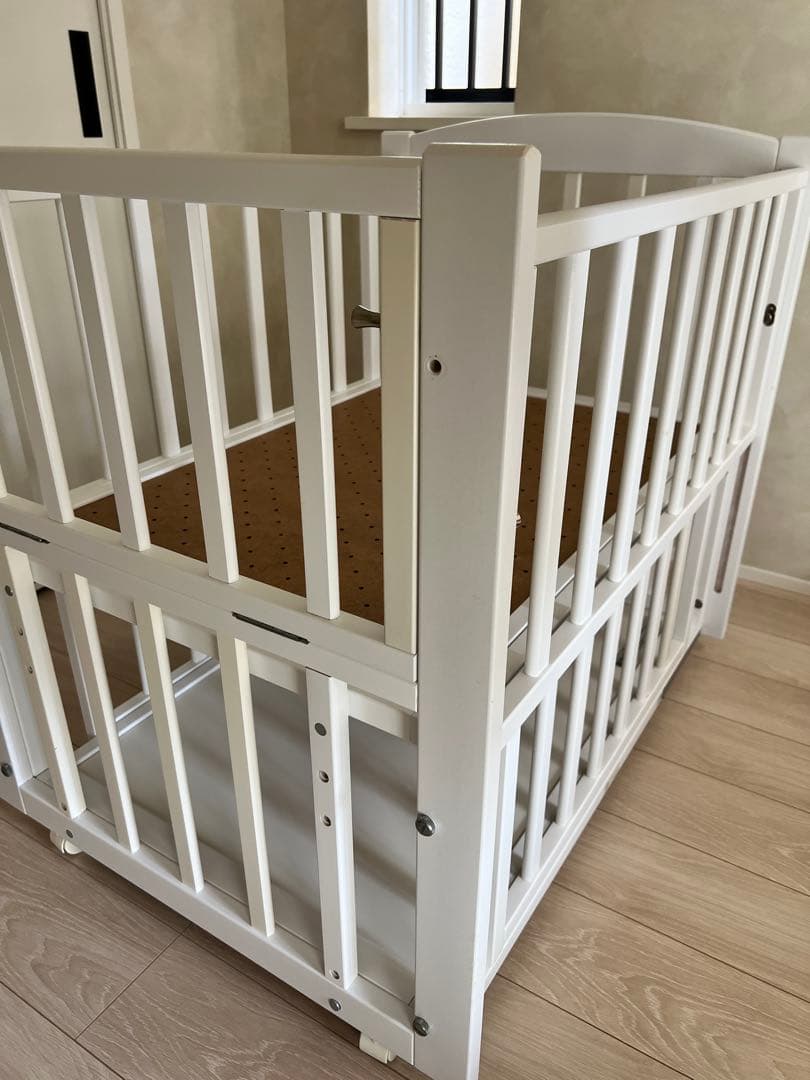 ヤマサキ　ツーオープンベッド　b-side ホワイト