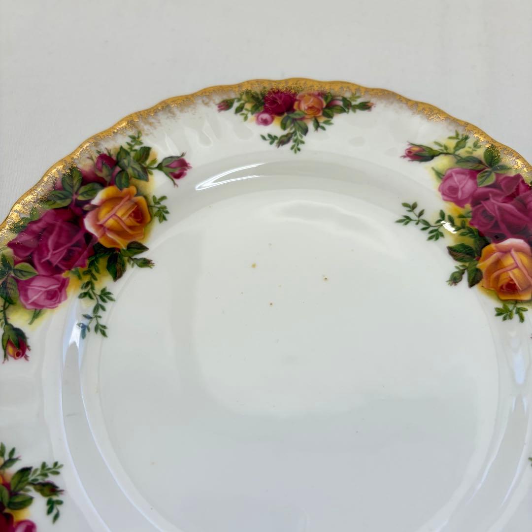 【1128M6】ロイヤルアルバートオールドカントリーローズ プレート10枚