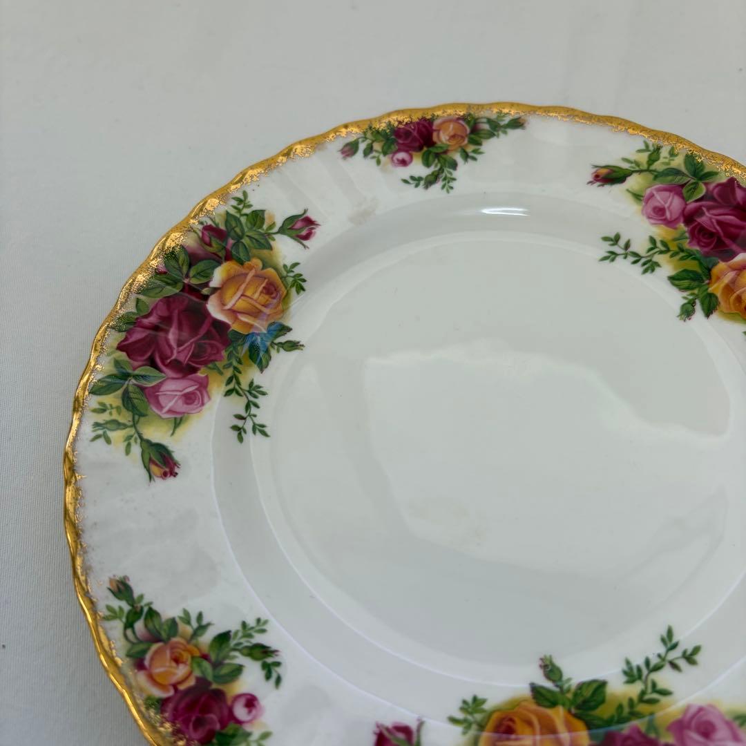 【1128M6】ロイヤルアルバートオールドカントリーローズ プレート10枚