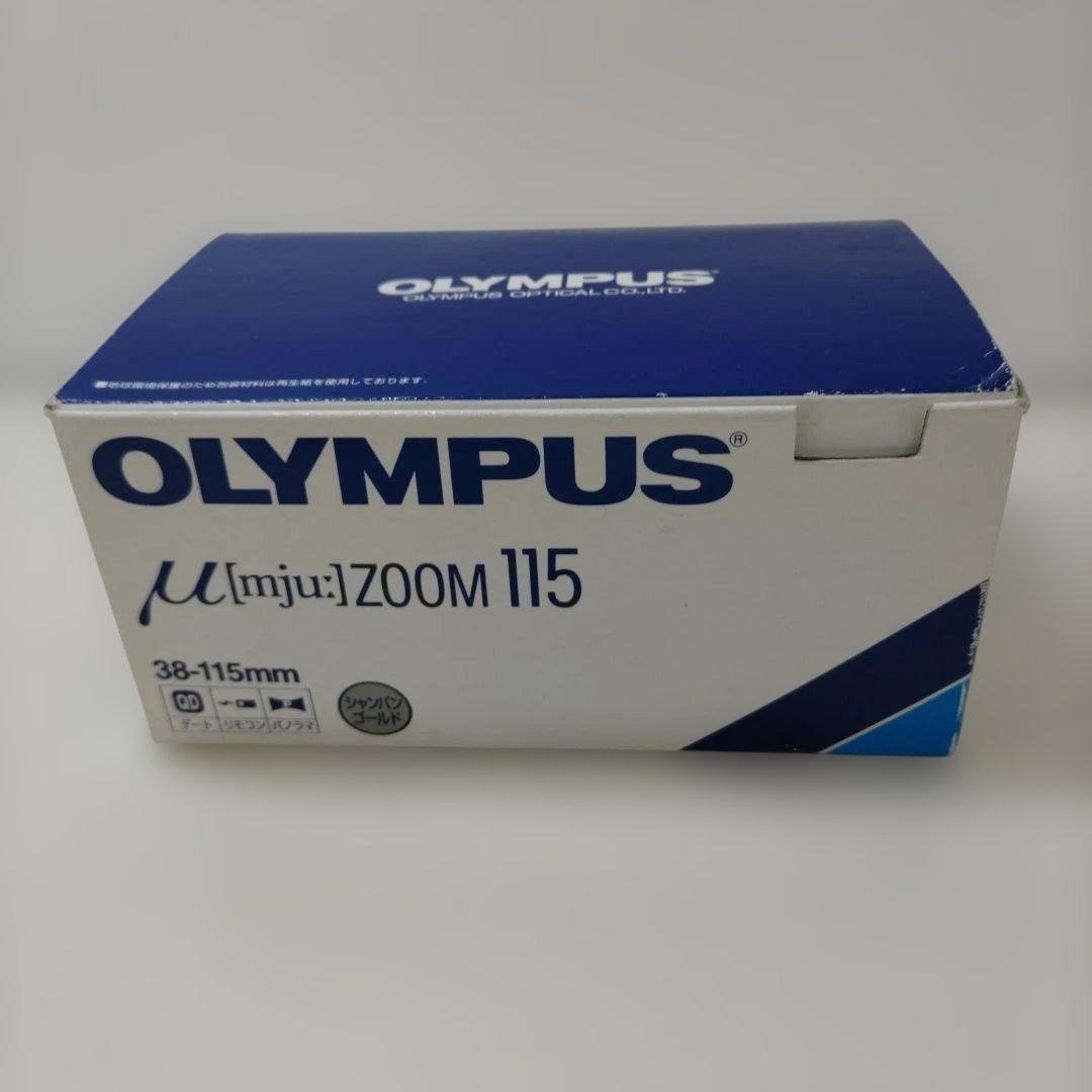 【き432】OLYMPUS μ[mju:]-ZOOM 115 コンパクトカメラ