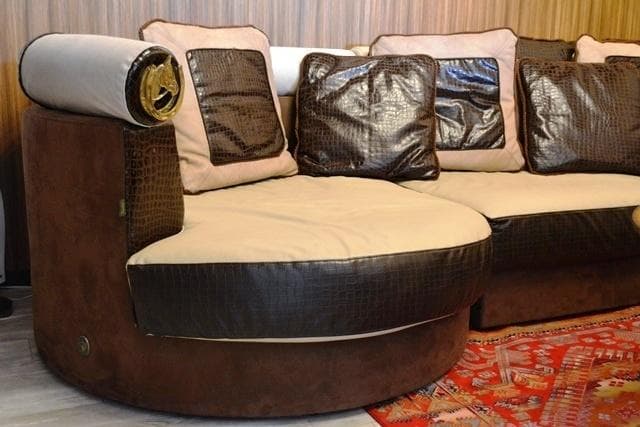 n494 ハイブランド イタリア家具 Formitalia/GUCCI ソファ