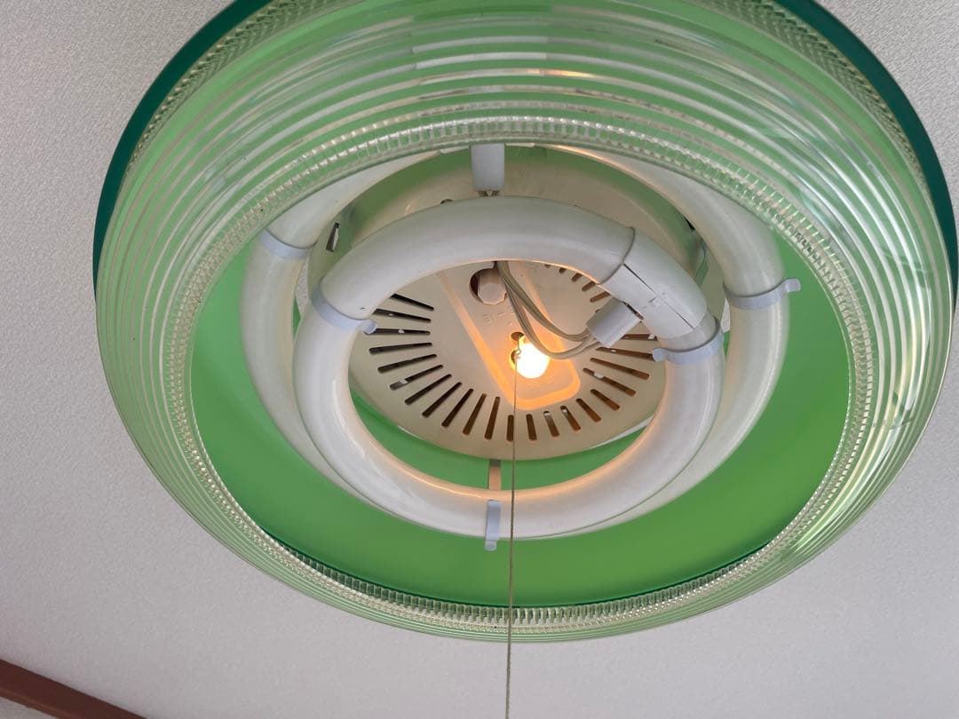 当時物　コイズミ 　昭和レトロ　照明器具 吊り ペンダントライト