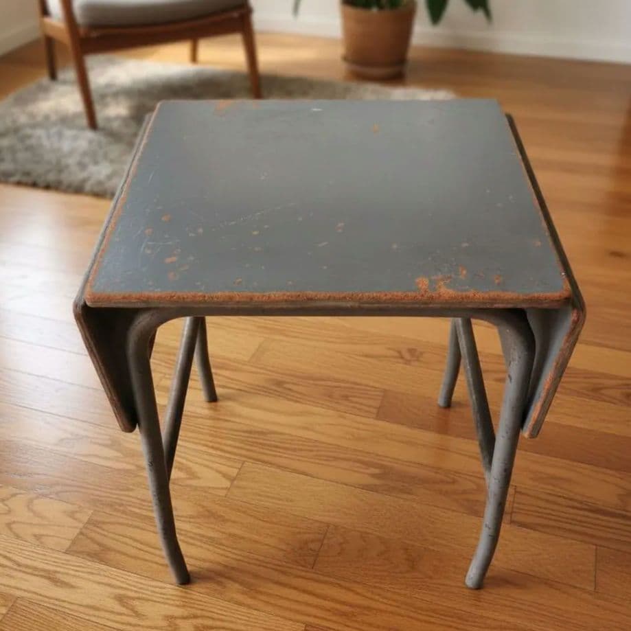 【最終価格】★ビンテージ ★ 　作業台　ラック　棚　タイプライターデスク