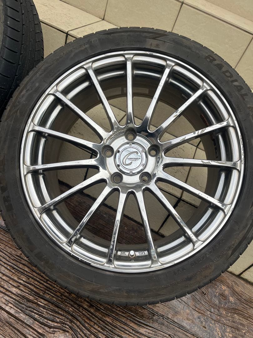 ヨコハマ　コニサーNO.151 18×7.5JJ+50 225/45ZR18