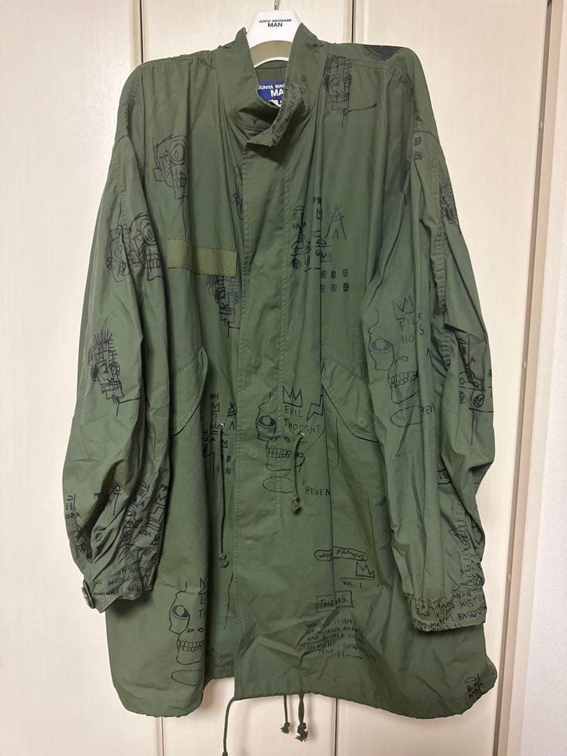 junya watanabe バスキアコラボ　モッズコート