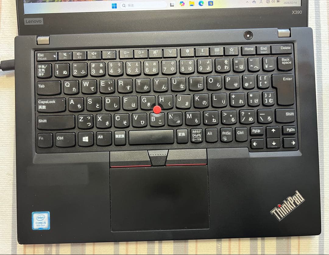 Windowsノート本体 Lenovo ThinkPad X390 i5 16G 13LCD