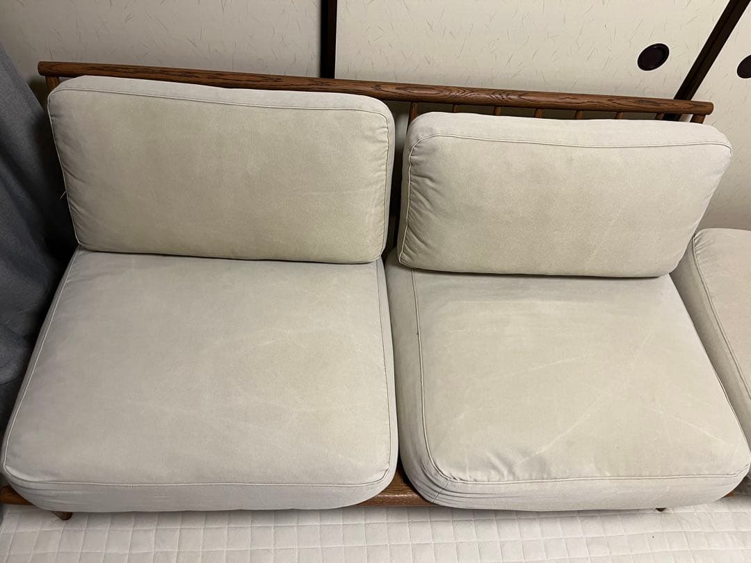 【MOMO NATURAL】 CLOUD SOFA 2Pソファ①※セット販売希望