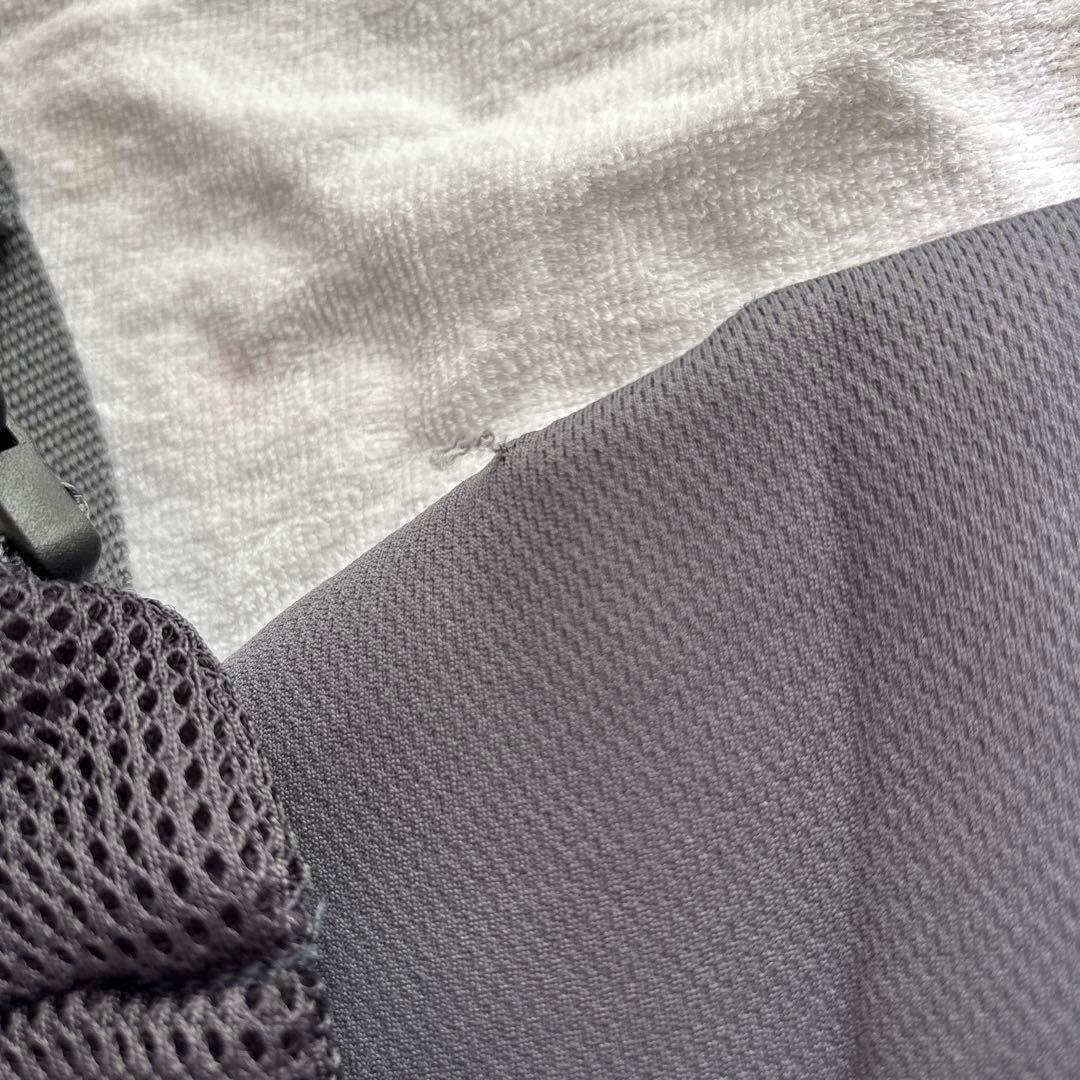 Aprica 抱っこ紐 メッシュ グレー よだれパッドなし