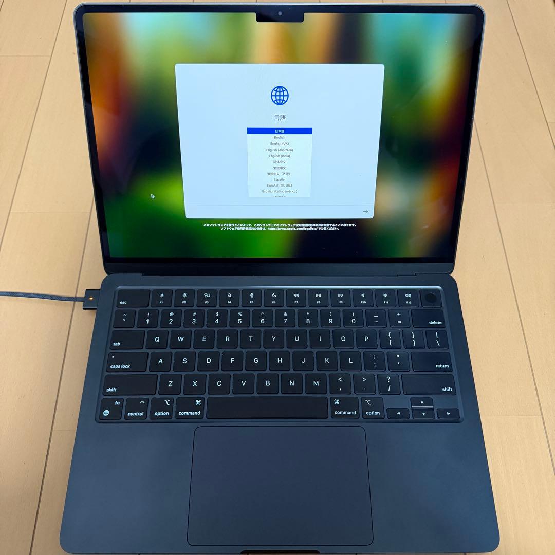 MacBook Air 13インチ 512GB USキーボード