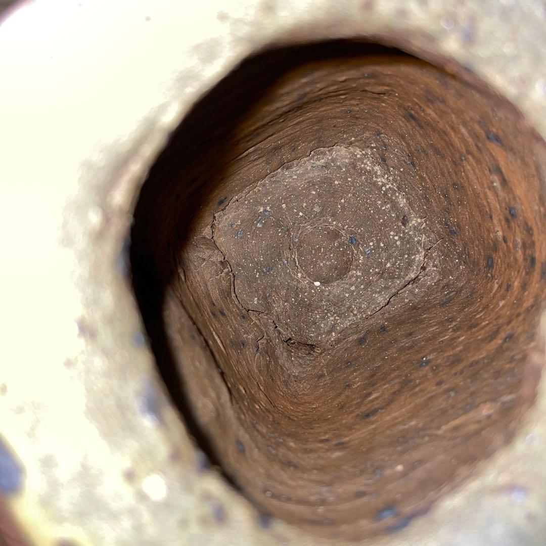 中川伊作　魚文　花生　知花南蛮焼き　ぎょもん　はないけ