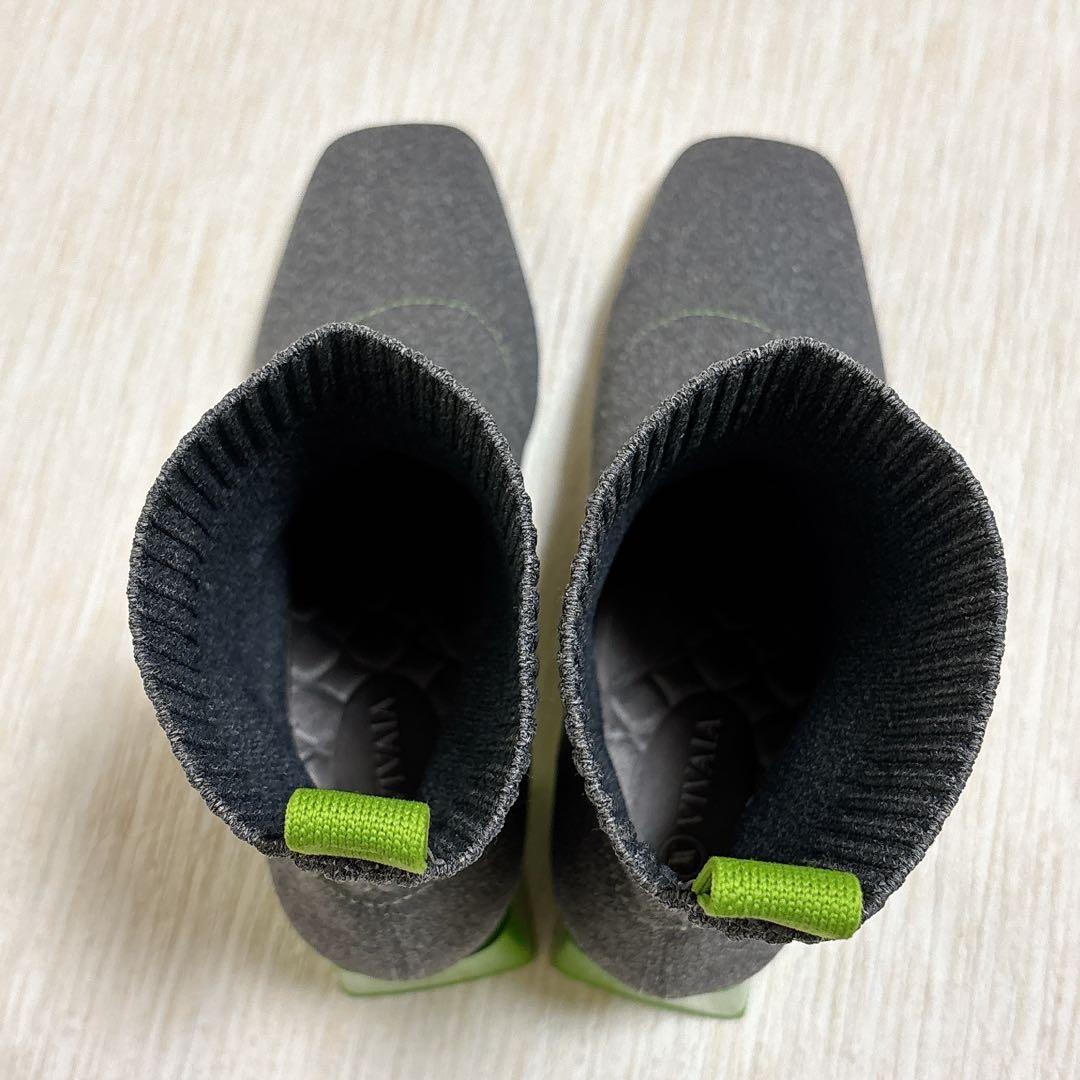 VIVAIA ビバイア Regina Pro ショートニットブーツ 撥水 グレー