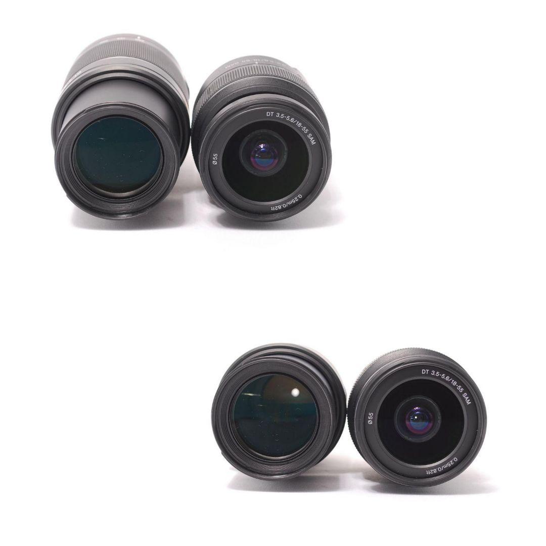 ❤即購入1000円OFF❤ SONY α57 望遠レンズ ダブルズームキット
