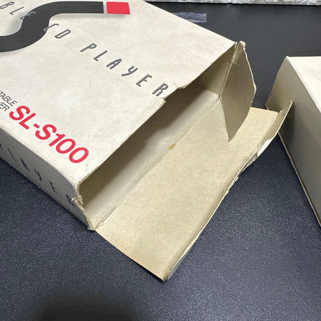 Panasonic SL-S100ポータブルCDプレイヤー　動作確認済　元箱有り