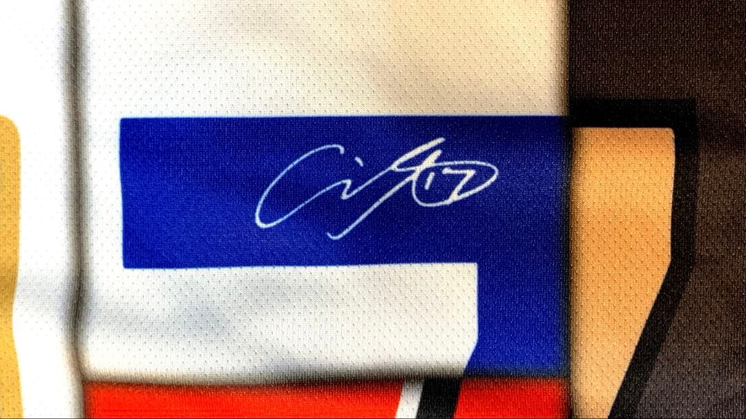 大谷翔平　プリントサイン付き歴代ミックスユニフォーム　50/50CLUB　非売品