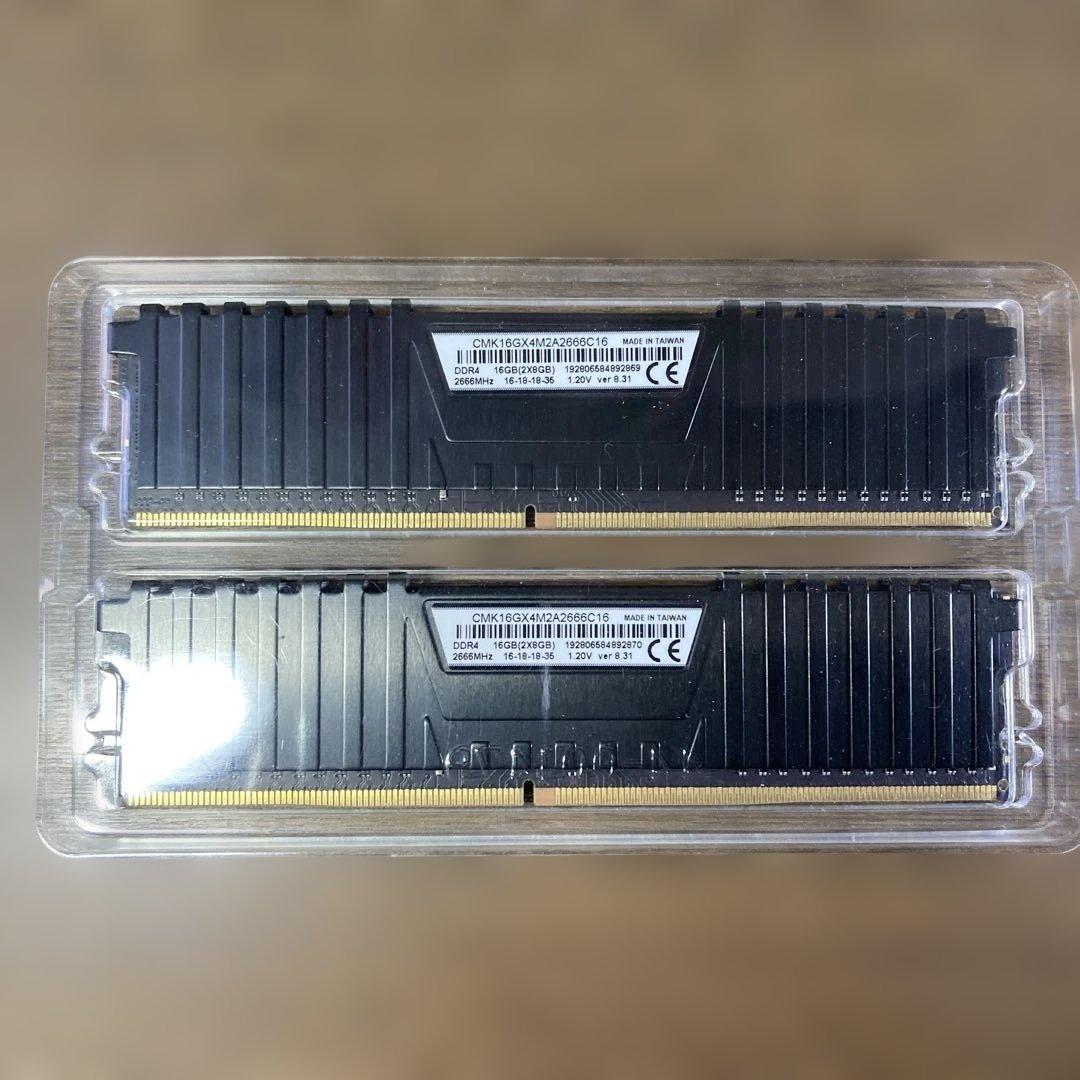 CORSAIR VENGEANCE LPX DDR4 16GB 2666MHz③