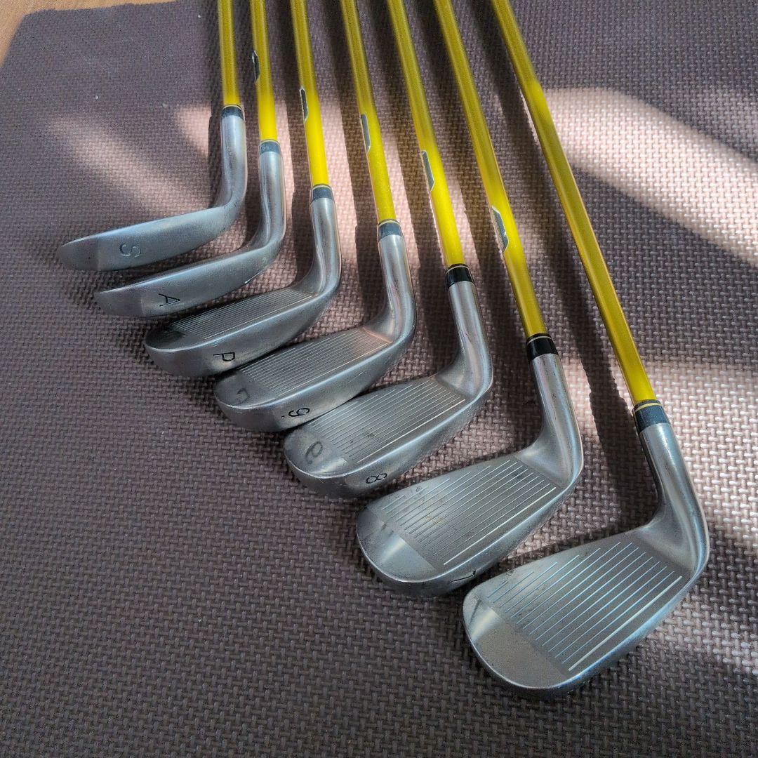 SWORD‐SNIPER XX 。FLEX-SRアイアン 7本セット 春ゴルフに