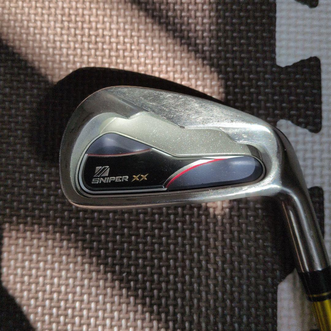 SWORD‐SNIPER XX 。FLEX-SRアイアン 7本セット 春ゴルフに