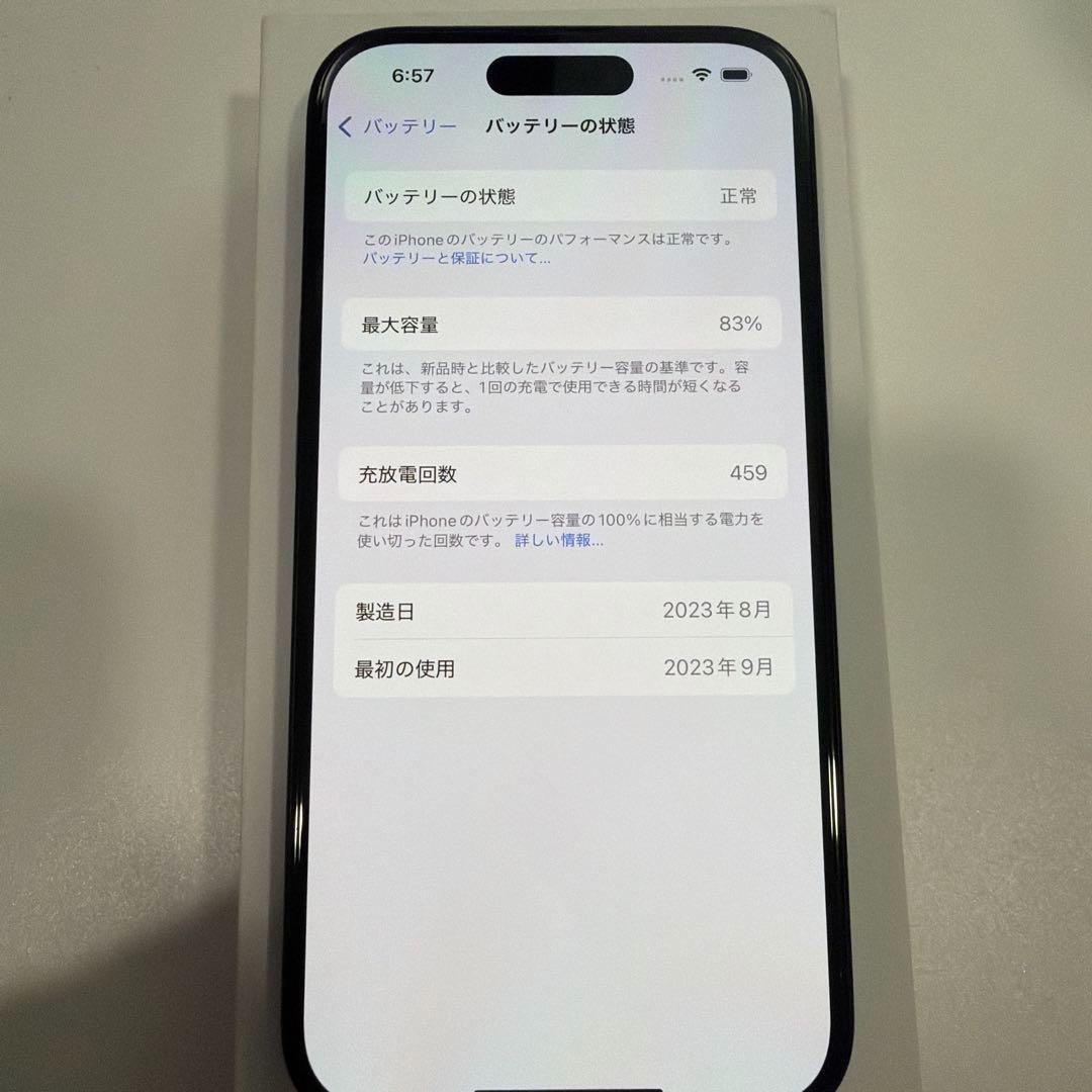 Apple iPhone 15 ブラック 256GB 本体 ＋ ケース