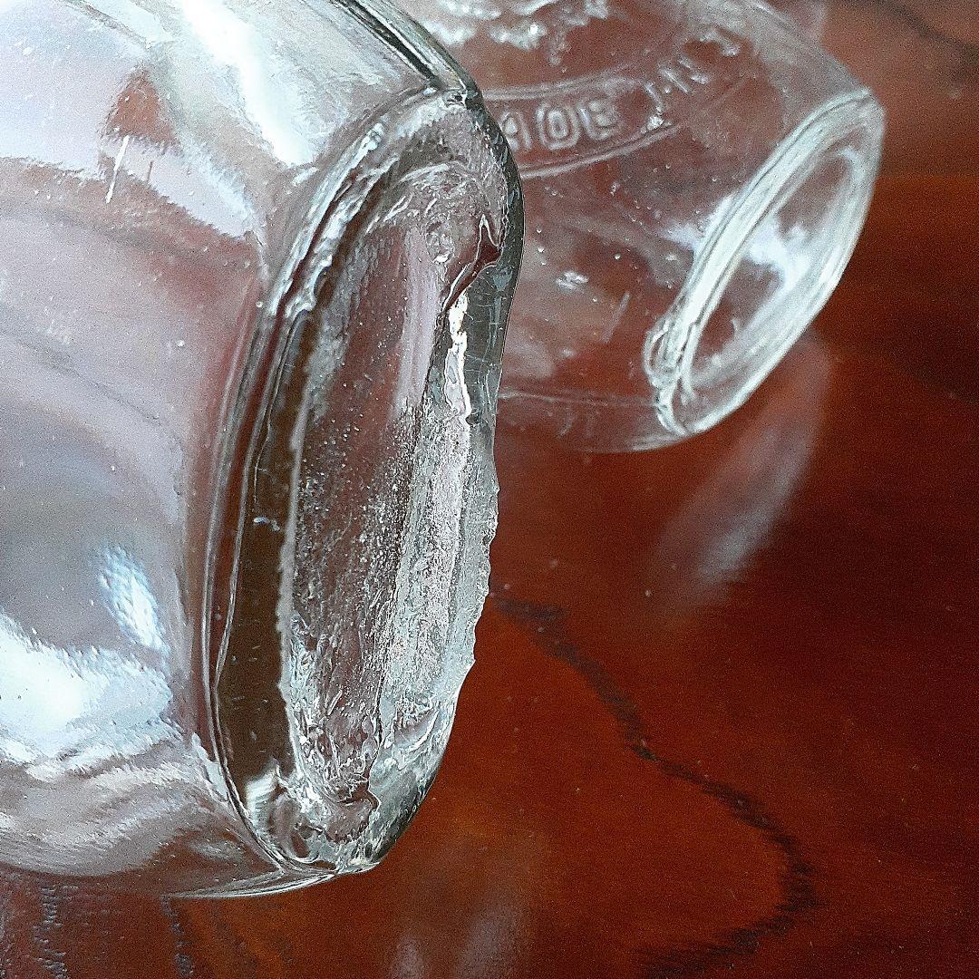 ガラス製哺乳瓶　古いガラス瓶　３本セット　レトロ　 アンティーク