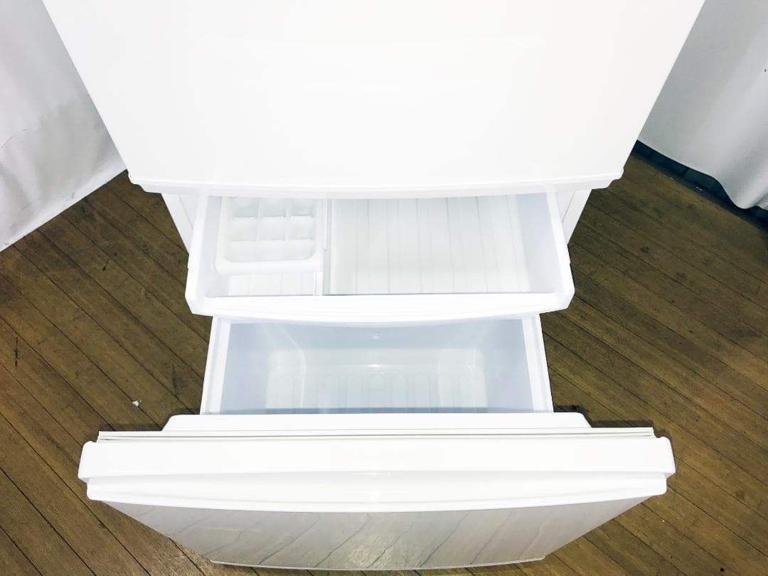 美品 中古★SHARP137L冷蔵庫【SJ-D14A-W】