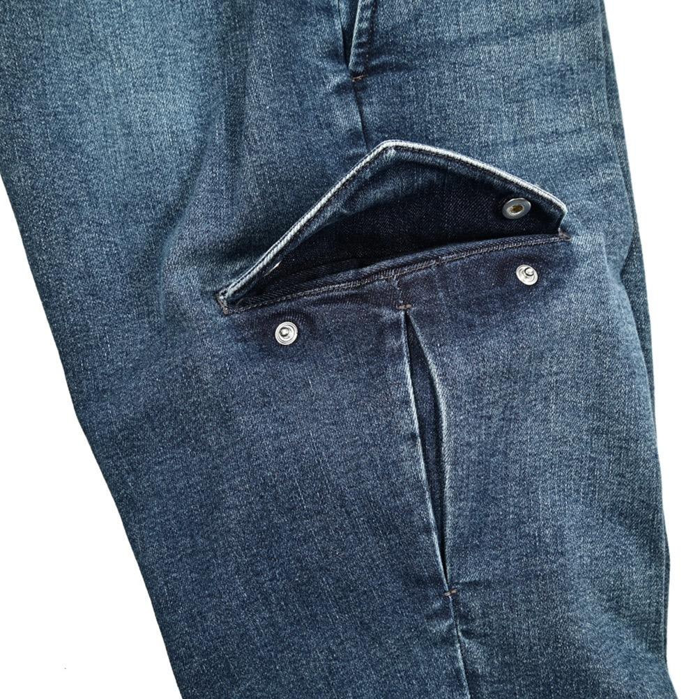 YUKILISH【新品・50サイズ・イタリア製】ベルウィッチ・デニムカーゴ