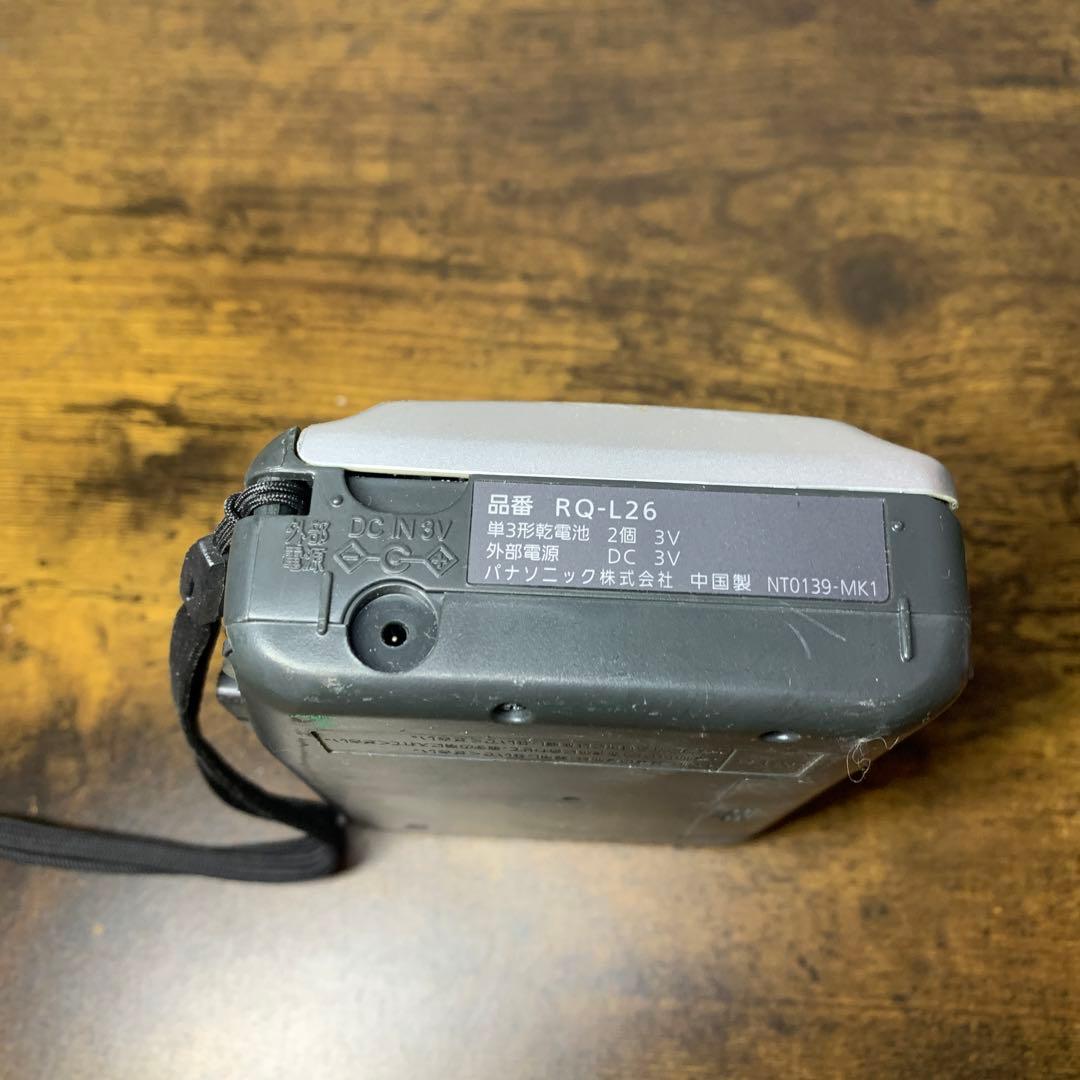 3F 【動作品】Panasonic ミニカセットレコーダー RQ-L26 パナソ