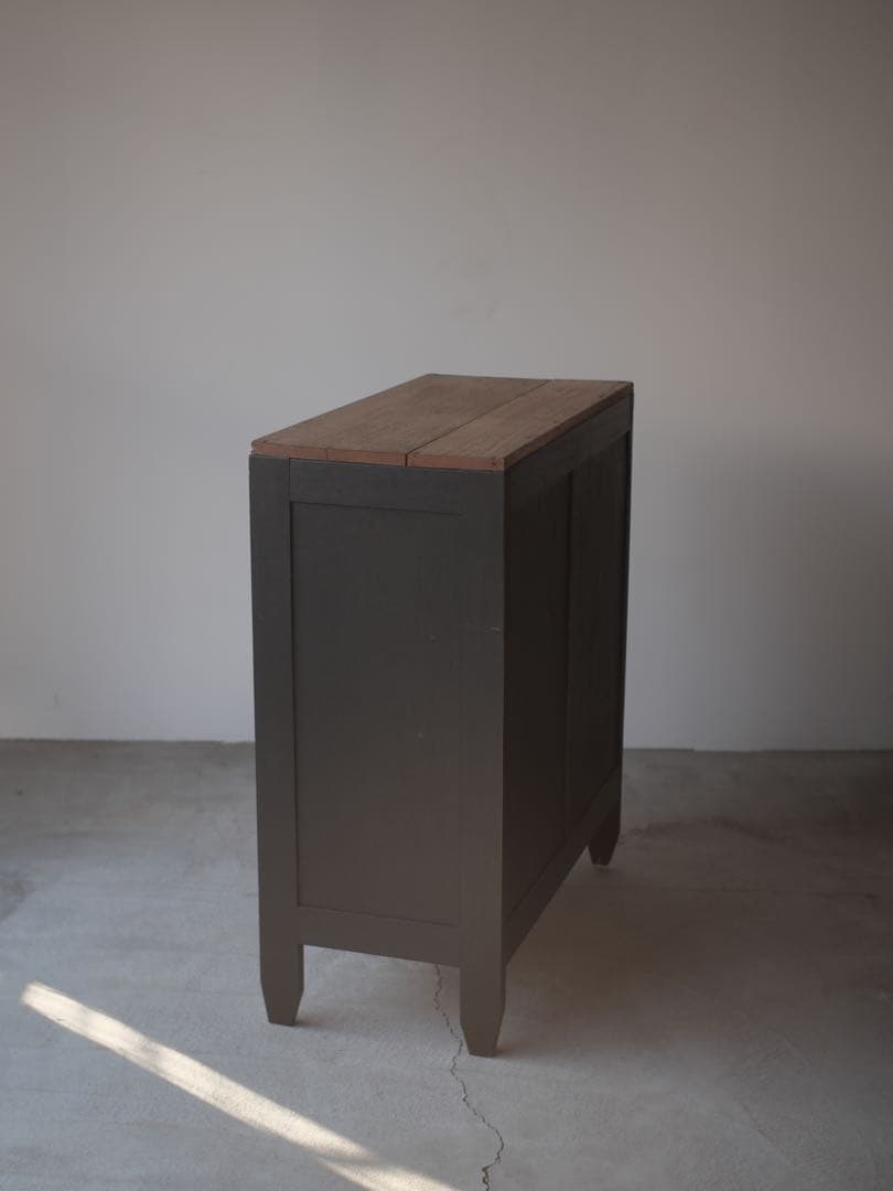 収納棚　食器棚　収納　カウンター　台　古家具　古道具　アンティーク　昭和レトロ