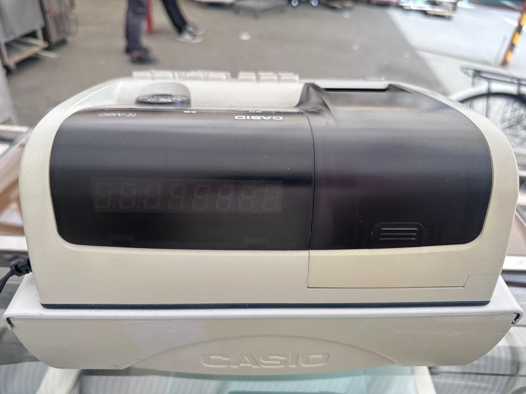CASIO カシオ 電子レジスター レジ TE-M80 店舗 静音 プリンター