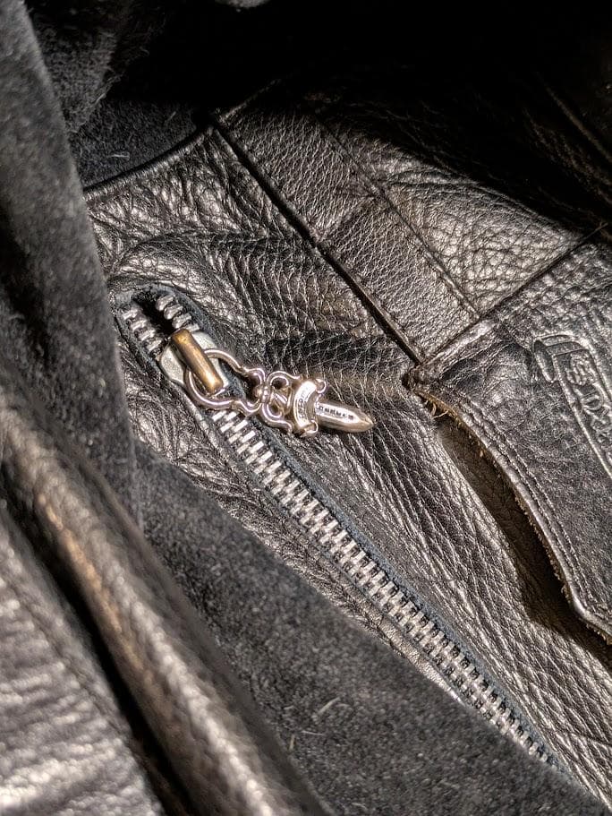 【名作/RINKAN購入】クロムハーツ JJ DEAN ラージ ショルダーバッグ