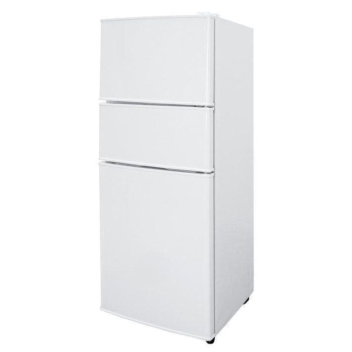冷蔵庫 一人暮らし 小型 75L 冷凍庫 スリム 幅40cm 3ドア 白