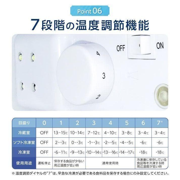 冷蔵庫 一人暮らし 小型 75L 冷凍庫 スリム 幅40cm 3ドア 白