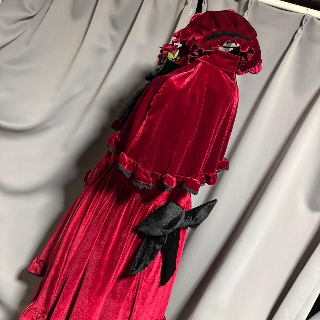 ローゼンメイデン 真紅 コスプレ衣装 Lサイズ ベルベット