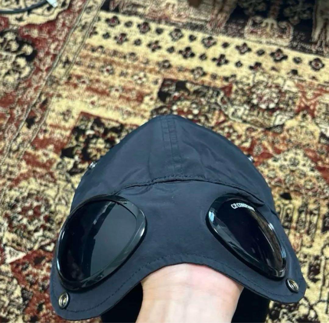 C.P.COMPANY ゴーグルキャップ ブラック