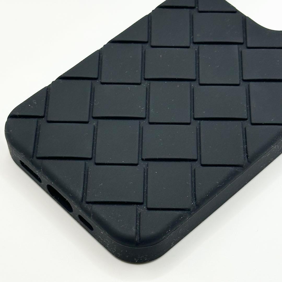 【新品未使用】BOTTEGA VENETA 　iPhoneケース14pro　黒