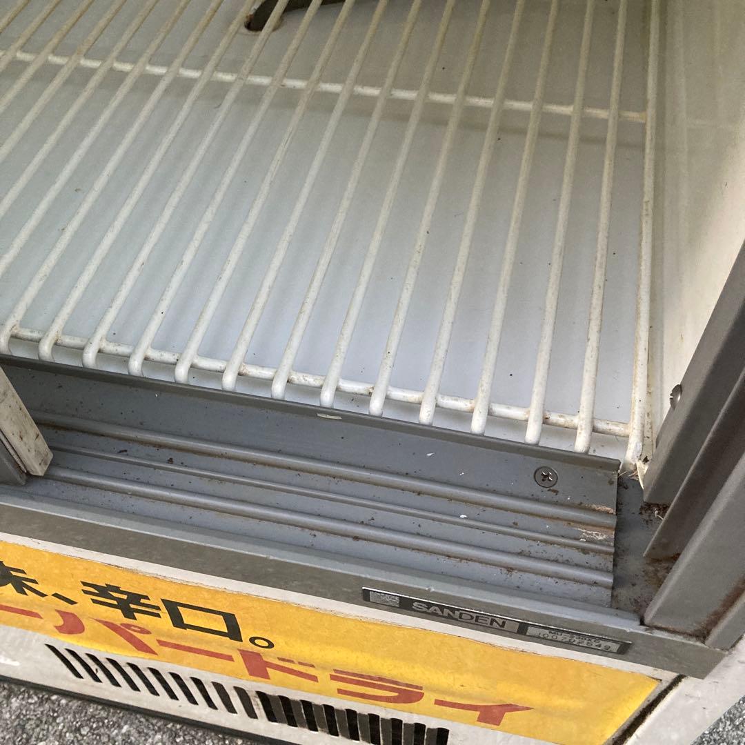 引取限定　昭和レトロ サンデン 冷蔵ショーケース MU-230XC 163L