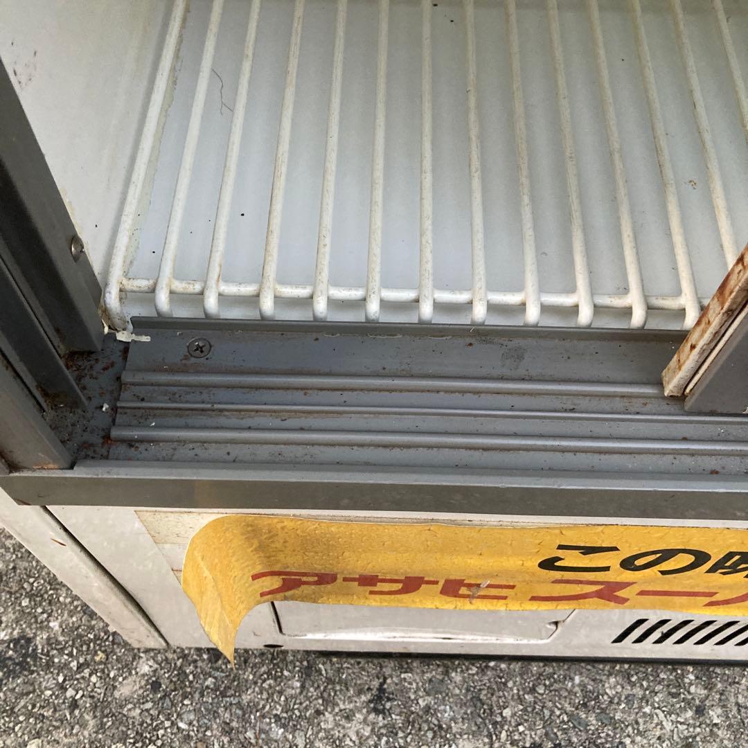 引取限定　昭和レトロ サンデン 冷蔵ショーケース MU-230XC 163L