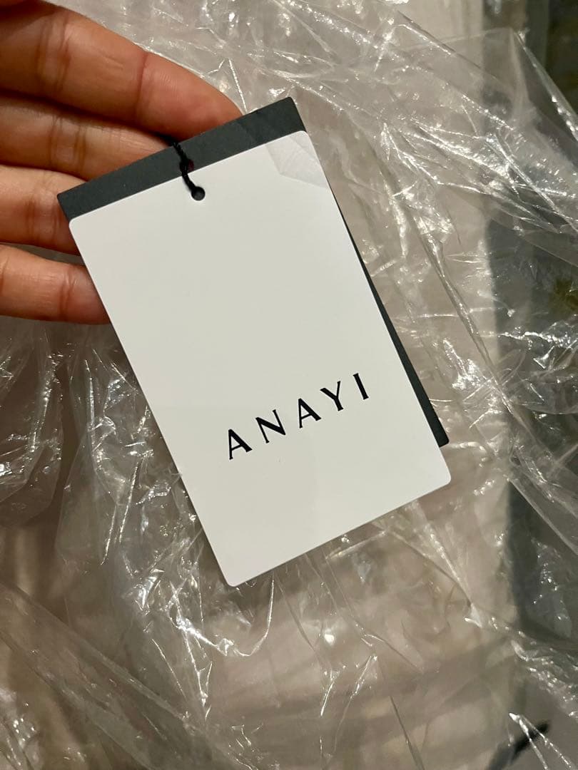 あ*読様 タグ付き未使用品　アナイ　ウールビーバーショートコート　36 白系