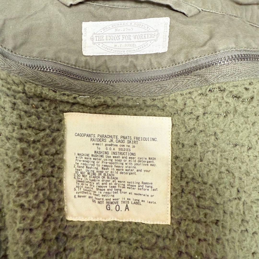 希少　M-51 goa リアルファースペシャルモッズコート
