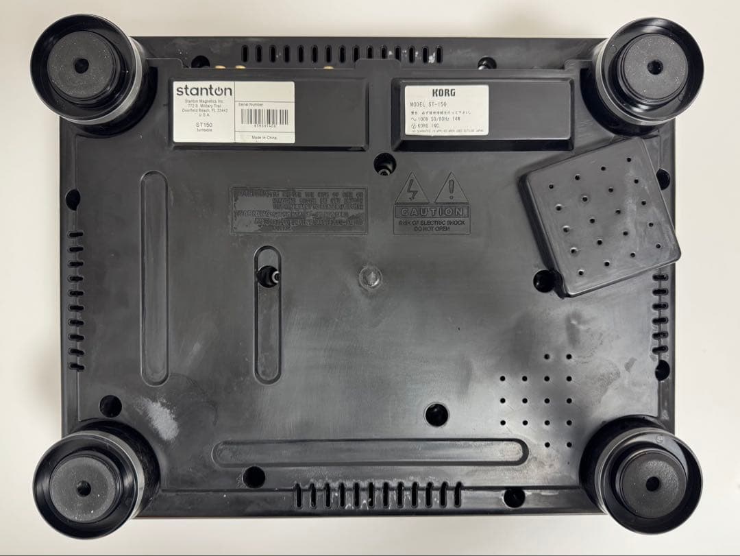 DJ機材 KORG Stanton ST.150 + DeckSaver