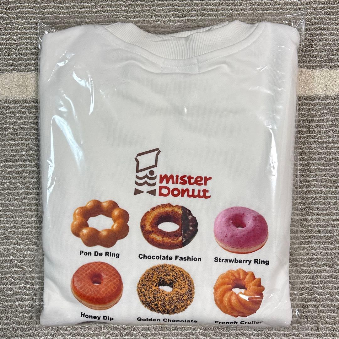 LEPSIM×Mister Donut フォトクルースウェット オフホワイト